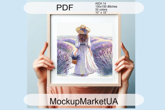 Modern Girl Cross Stitch Patterns PDF