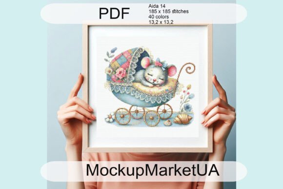 Mouse Cross Stitch Patterns PDF Cozy