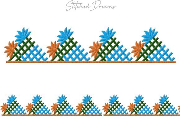Versatile Embroidery Borders Collection
